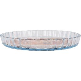 Quttin Molde Tarta de Vidrio Rizado 1.5L - Ø27x3.5 cm (6 Unidades)