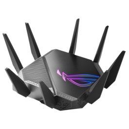 ASUS GT-AXE11000 router inalámbrico Gigabit Ethernet Tribanda (2.4 GHz / 5 GHz / 6 GHz) Negro ASUS GT-AXE11000 router inalámbrico Gigabit Ethernet Tribanda (2.4 GHz / 5 GHz / 6 GHz) Negro