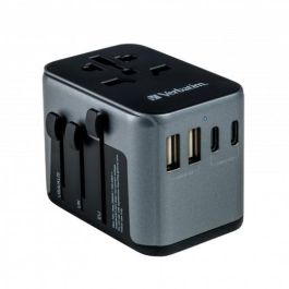 Verbatim Adaptador Universal de Viaje UTA-03 con 1 Puerto USB-C PD 30W y 2 Puertos USB-A Precio: 26.59000047. SKU: B1EVYZDQKM