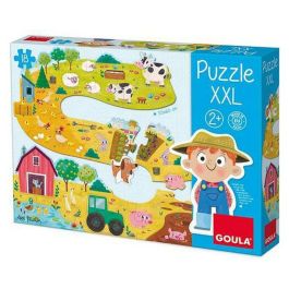 Goula Puzzle XXL de Cartón Granja con 17 Piezas y 2 Figuras de Cartón Adicionales. Juego Educativo para Niños de 2 a 4 Años. Precio: 7.96664. SKU: S2403455