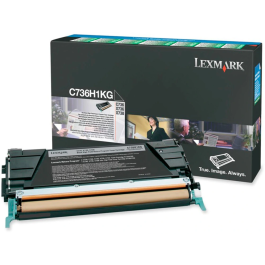 Lexmark Toner Laser C736H1KG Original 12000 Páginas