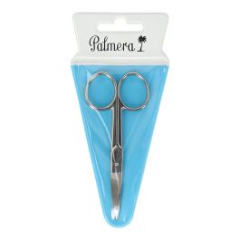 Palmera 08871160 Tijera para Uñas Curva 4"/101,6 mm Niquelada Acero al Carbono