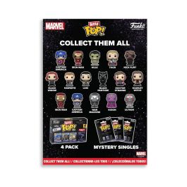 FUNKO Calendario de Adviento Bitty POP Marvel con 24 Sorpresas Coleccionables y Accesorios