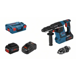 Bosch Professional Taladro percutor SDS Plus GBH 18V-26F con 2 Baterías ProCore 5,5Ah y Cargador en L-Boxx 061191000F Precio: 634.6899999. SKU: B1BYPW4HVK