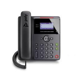 HP Poly Edge B30 Teléfono IP con PoE - Audio de Calidad y Diseño Elegante, Teclas Iluminadas, Fácil de Usar