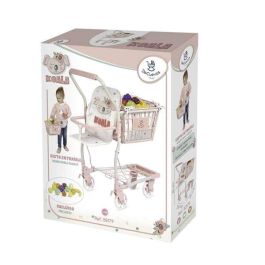 Carro compra koala portabebe con set 12 frutas para muñecas de hasta 50 cm 30x50x62 cm Carro compra koala portabebe con set 12 frutas para muñecas de hasta 50 cm 30x50x62 cm