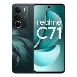 Realme C71 8GB/256GB Verde Oscuro C71 8-256 GREE - Smartphone 6.67" HD+ 120Hz, Cámara 50MP, Batería 6000mAh