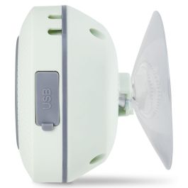 Medion MED4061275227666 Radio de Ducha FM Bluetooth IPX6 con Soporte de Ventosa Verde