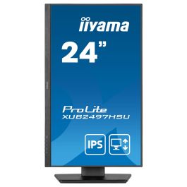 iiyama XUB2497HSU-B2 61cm/24" (1920x1080) FHD IPS 1ms 100Hz USB-Hub HDMI DP Speaker Pivot Black