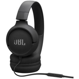 JBL Tune 520C Auriculares On-Ear con Cable USB-C, Diadema Plegable, Supraaurales, Micrófono Integrado, Negro