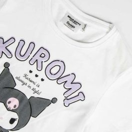 Camiseta corta single jersey hello kitty kuromi 8 años Camiseta corta single jersey hello kitty kuromi 8 años