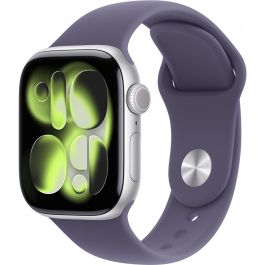 Apple Watch S11 Cellular 42mm Plata Aluminio con Sport Band Nebelviolett S/M - GPS OLED 64GB