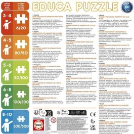 Educa Puzzle Progresivo Dino Spidey, Set 4 Puzzles de 12+16+20+25 Piezas, para Niños +3 Años