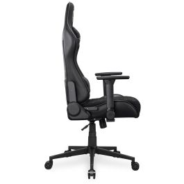 COUGAR Armor One V2 Gold F - Silla Gaming Universal de Tela/PVC, ergonómica, reclinable, hasta 120kg, Negro/Oro