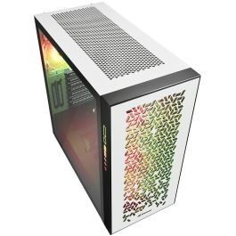 SHARKOON Elite Shark CA300H Caja PC ATX Vidrio Templado Blanco