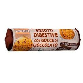 FIOR DI LOTO Galletas Digestive Bio con Chips de Chocolate y Harina Integral de Trigo, Tubo 250g Ecológicas Precio: 3.4999998. SKU: B16K4KYJVT
