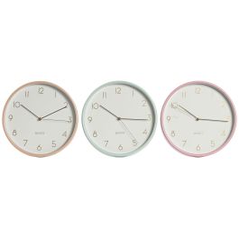 Reloj de Pared Home ESPRIT Coral Menta Lila PVC 25,5 x 4,3 x 25,5 cm (3 Unidades) Precio: 29.99000004. SKU: B1JQ8854LK