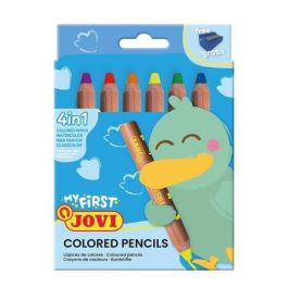 My First Coloured Pencil Estuche 6 Lápices de Madera 4 En 1 de Colores Surtidos + Sacapunta New Jovi 731/6 Precio: 7.49999987. SKU: B1J2VC9MTV