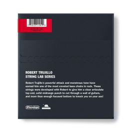 Dunlop Cuerdas Bajo Eléctrico Robert Trujillo 45-105T para un Tono Potente y Consistente
