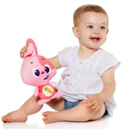 Muñeco gusy luz baby bunny rosa con luz y sonido. 7.5 cm Muñeco gusy luz baby bunny rosa con luz y sonido. 7.5 cm
