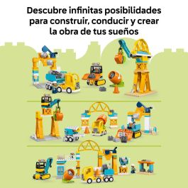 Lego Obra Y Vehículos De Construcción 3 En 1 10476 Lego Duplo Con 84 Piezas