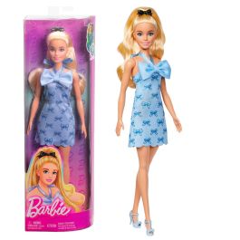 Muñeca Barbie Fashionista Vestido Lazo Azul Hyt93 Mattel Muñeca Barbie Fashionista Vestido Lazo Azul Hyt93 Mattel