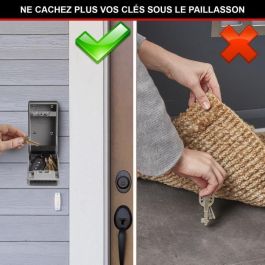 MASTER LOCK - Caja de llaves para exterior - Nuevo diseño - Montaje en pared - Gran capacidad - Alta seguridad - 19,6 x 7,6 x 5,6 cm MASTER LOCK - Caja de llaves para exterior - Nuevo diseño - Montaje en pared - Gran capacidad - Alta seguridad - 19,6 x 7,6 x 5,6 cm