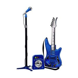 Guitarra Infantil Reig Micrófono Azul Precio: 46.69000017. SKU: S2425223