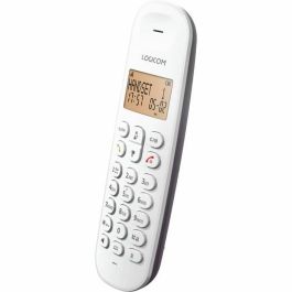 Teléfono fijo inalámbrico - LOGICOM - DECT ILOA 150 SOLO - Berenjena - Sin contestador automático