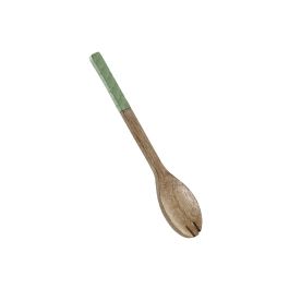 DKD Home Decor Utensilios Moderno Set de 2 Lacado Verde Natural, 32 cm. Apto para Lavavajillas - Colección National Green