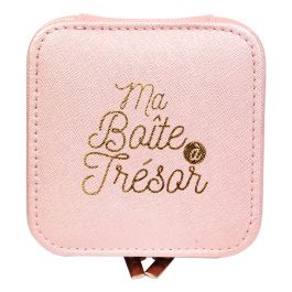 Home Deco Factory Joyero Viaje Colección Pour Elle Compartimentado Colores Surtidos