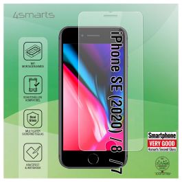4smarts Protector de Pantalla X-Pro Clear para iPhone 7/8/SE 20/ SE 22 de Vidrio Templado