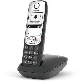 Gigaset A690 Teléfono Inalámbrico DECT Analógico Negro con Pantalla, Altavoz y Agenda de 100 Contactos