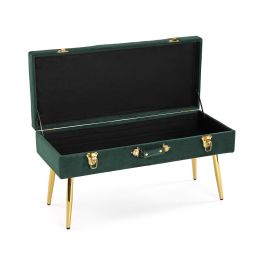 Pie De Cama Petto Verde Versa 42X80CM Pie De Cama Petto Verde Versa 42X80CM