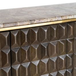 Aparador Madera-Mármol Salón 154 X 40 X 76 cm