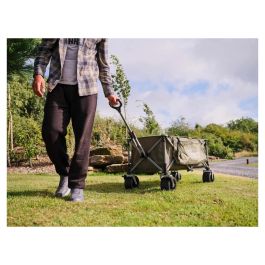 Coleman Ultimate Terrain Bollerwagen 2226531 - Carro de Transporte Plegable, Verde, 180 kg de Carga, 132 L