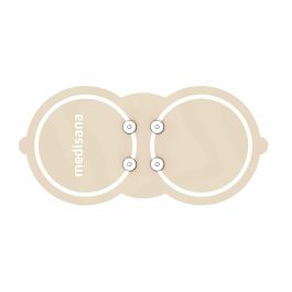 Medisana TT 250 Dispositivo Alivio Dolor Menstrual TENS con 4 Electrodos para Abdomen y Espalda Color Beige