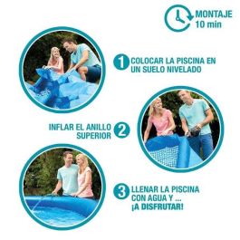 Piscina hinchable redonda easy set (capacidad 1942 litros) (+ 6 años) 244x61 cm Piscina hinchable redonda easy set (capacidad 1942 litros) (+ 6 años) 244x61 cm