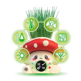 Mascota digital garden keepers fungipot ¡cuida tu planta y la verás crecer de verdad! con 7 juegos y 3 niveles Mascota digital garden keepers fungipot ¡cuida tu planta y la verás crecer de verdad! con 7 juegos y 3 niveles