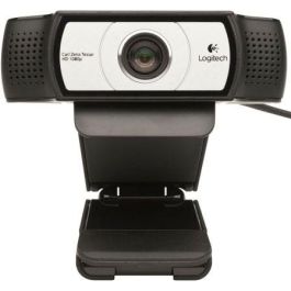 Logitech C930e Webcam Full HD 1080p con Autoenfoque y Micrófono Omnidireccional para Videoconferencias