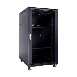 MicroConnect Armario rack 19" 22HU Negro 600mm Ancho 800mm Fondo - Para Redes de Voz y Datos
