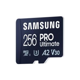 Samsung MB-MY256SA/WW Tarjeta de Memoria microSDXC Pro Ultimate 256GB 200/130MB/s U3 V30 A2 con Adaptador SD 4K UHD