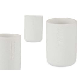 Vaso de Resina Redondo Blanco Berilo 7.8x10.5x7.8 cm (6 Unidades) Precio: 20.50000029. SKU: B1E6ZRYF27