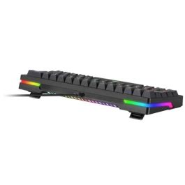 Mars Gaming MKMINIPRO Teclado Gaming Mecánico 60% RGB, Switches SKN Amarillo Silenciosos, Multiplataforma