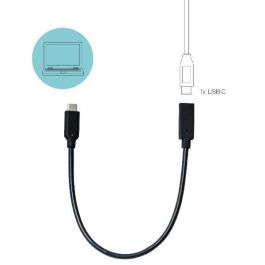 Cable USB C i-Tec C31EXTENDCBL Negro