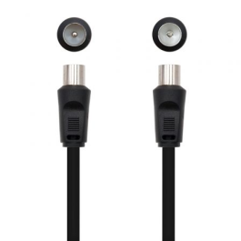 Nano Cable 10.26.0202 Cable Antena TV 75 OHM Macho-Hembra Negro 1.8M Precio: 4.49999968. SKU: S7812781