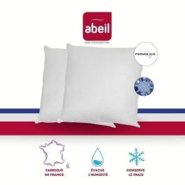 ABEIL Juego de 2 almohadas blandas ICEBERG 60x60cm