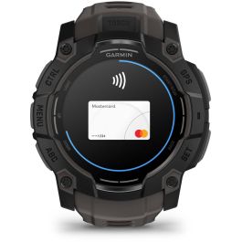 Garmin Instinct 3 AMOLED Smartwatch GPS Pantalla Táctil 1.3" 50mm Negro Silicona 416 x 416 Pixeles