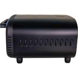 UNOLD 68805 Don Alfredo - Horno de Pizza Eléctrico Digital, 1 Pizza (30 cm, Hasta 450 °C), Piedra de Cocina, Negro y Acero Inoxidable, 1700 W