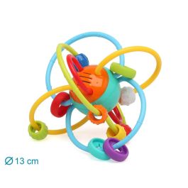 KioKids Sonajero Mordedor Elipse Multicolor para Bebés +3 Meses